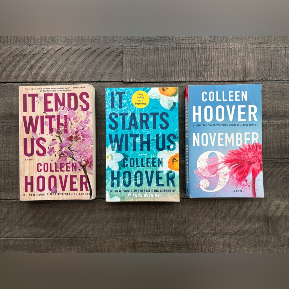 Colleen Hoover Paperback Book Bundle